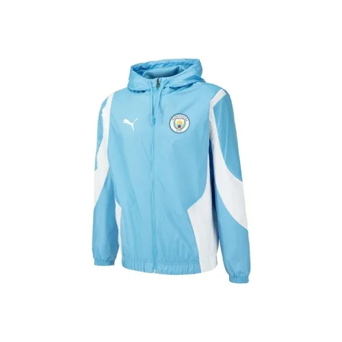 PUMA Светло-синие Мужские Куртки