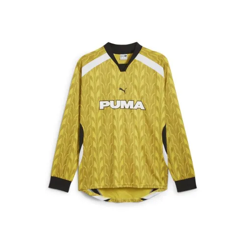 PUMA FOOTBALL JERSEY Т-рубашка Унисекс Желтая