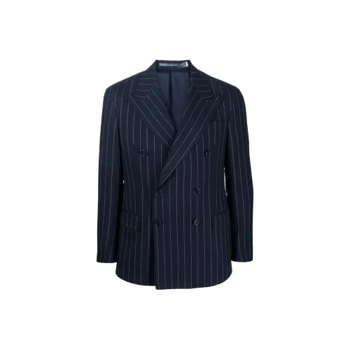 Polo Ralph Lauren SS23 Бизнес-костюм Пальто Мужской Морской Синий