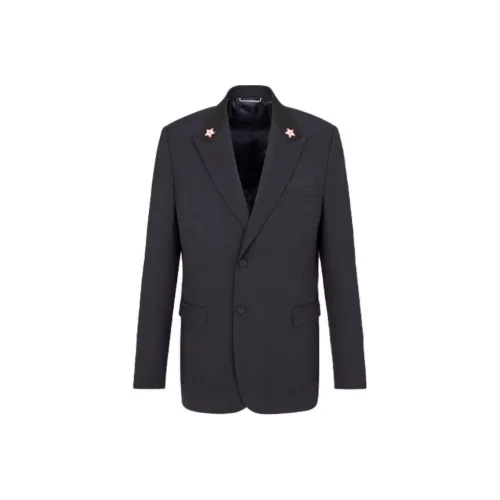 DIOR Бизнес костюм пальто мужской морской синий