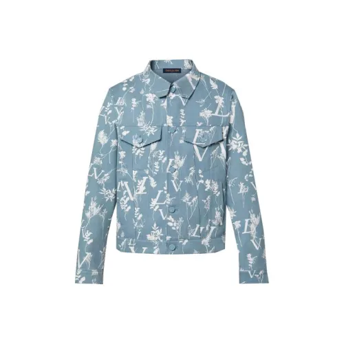 LOUIS VUITTON SS23 Denim Jacket Men's Blue