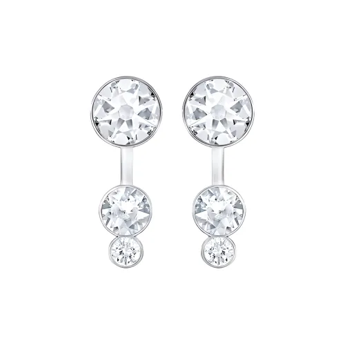 Swarovski Slake Серьги-гвоздики Белый, золотой Женские