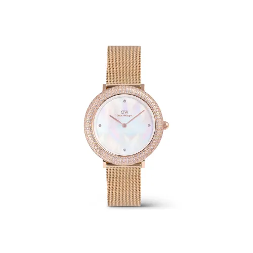 DW/DanielWellington Кварцевый механизм Женские часы 32 мм Жемчужная раковина Цвет