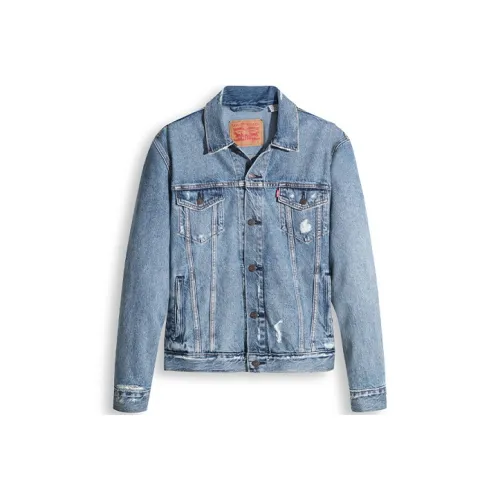 Levis Loose Fit Denim Jacket Unisex Blue Левис Свободный крой Джинсовая куртка Унисекс Синий