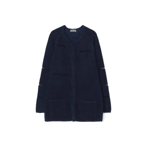 Yohji Yamamoto Морской синий Мужской Трикотаж