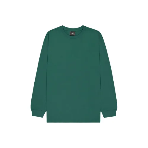 New Balance T-Shirt Мужской Озерный Зеленый