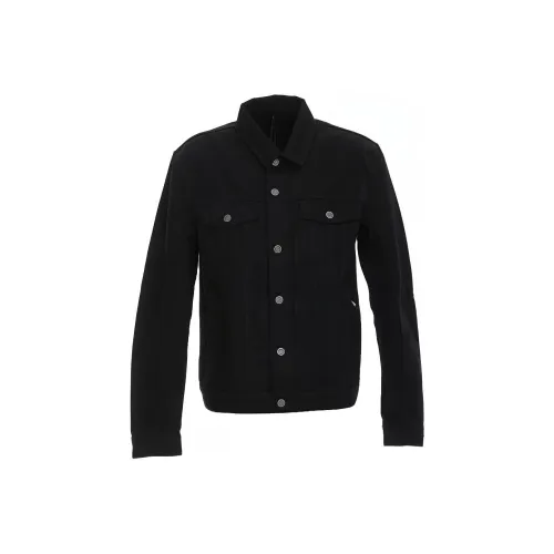 BALMAIN Черные Мужские Джинсовые Куртки