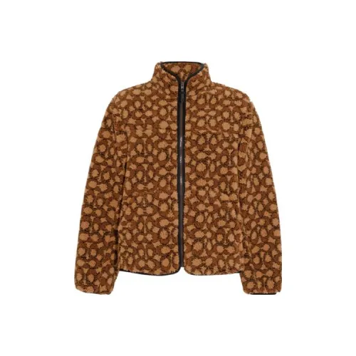 COACH FW22 Куртки и пальто Мужской Коричневый