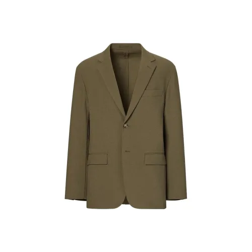 UNIQLO x MARNI UNIQLO MARNI Co Бренд Бизнес Костюм Унисекс Темно-оливковый