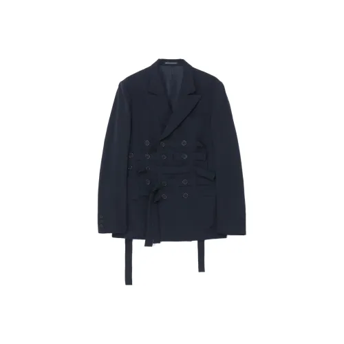 Yohji Yamamoto Blue Men's Jackets Yohji Yamamoto Синий Мужские Куртки