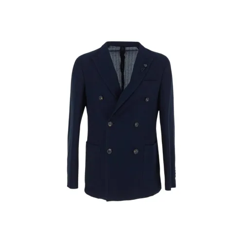 LARDINI Бизнес-костюм мужской черный