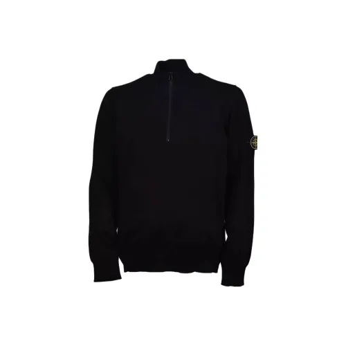 STONE ISLAND Трикотаж Мужской Черный