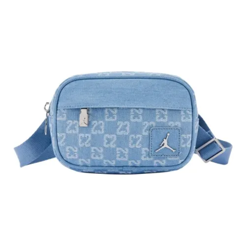 Джордан Monogram Crossbody Bag Denim Blue Unisex