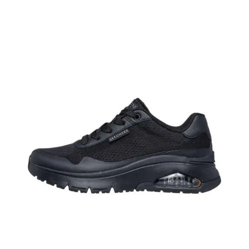 Skechers Uno Low Топ Повседневная обувь Женская Черная
