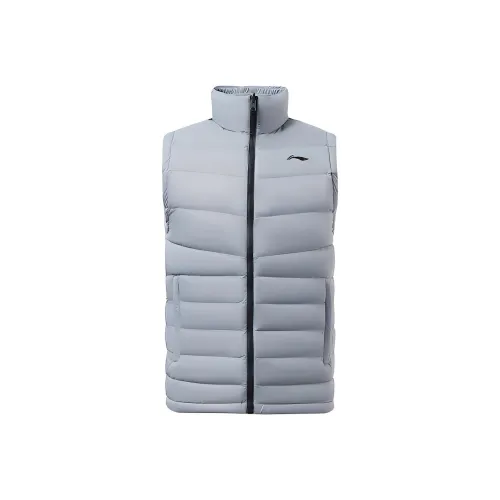 LINING Fitness Series Жилет Мужской Каменный Серый