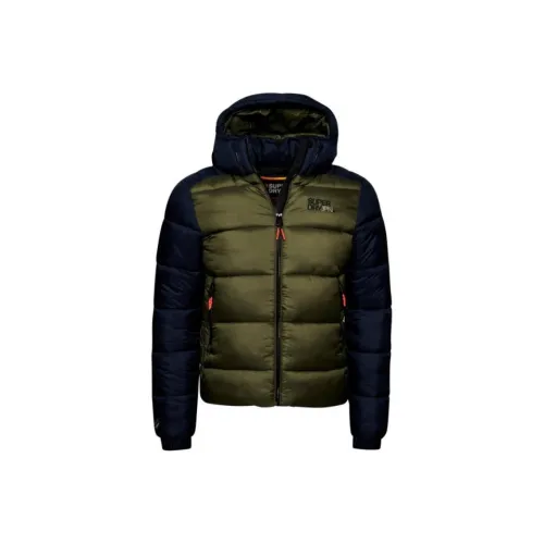 SUPERDRY Куртки и Пальто Мужской Зеленый