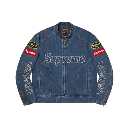 Supreme Fw22 Week12 Series Джинсовая куртка унисекс