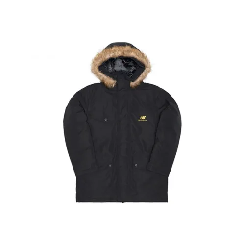 New Balance Пуховик Мужской Черный