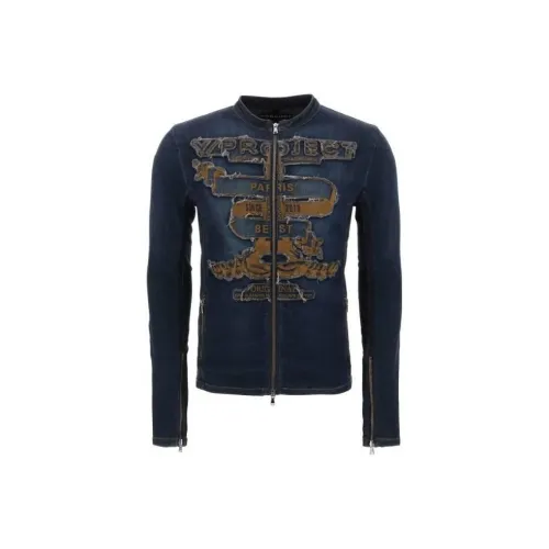 Y Project Темно-синие мужские куртки