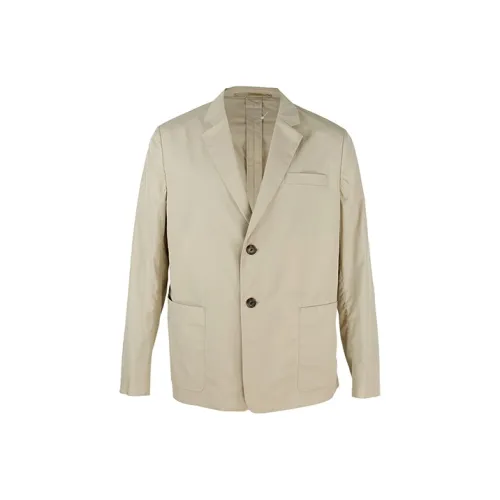 PRADA Бизнес-костюм Пальто Мужской Хаки