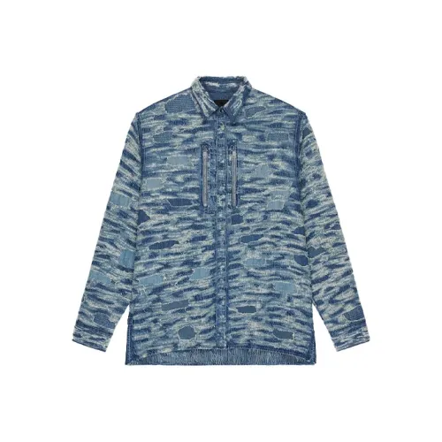 GIVENCHY Синий Мужской Джинсовые Куртки