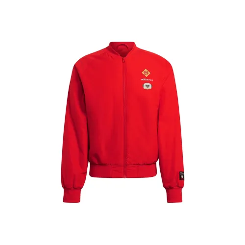 ADIDAS NEO Хлопковый пуховик Мужской Ярко-красный