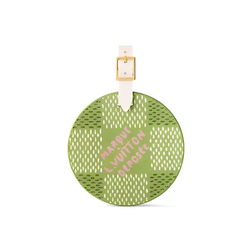 LOUIS VUITTON Холст Металл Подвески Унисекс Зеленый