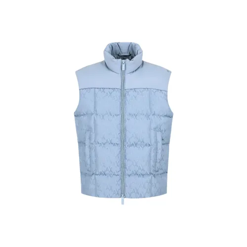 ARMANI EXCHANGEAE FW24 Down Jacket Men's Light Blue