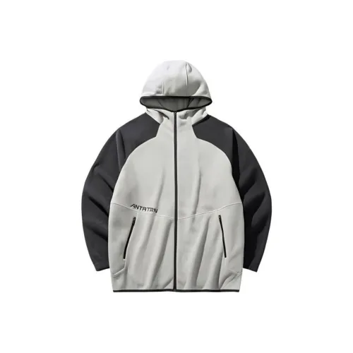 ANTA ZONGXUNXILIE Куртки и пальто Мужской Цвет дуба Хаки Темно-коричневый Серый