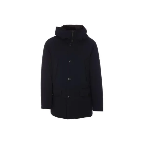 WOOLRICH FW23 Куртки и Пальто Мужской Черный