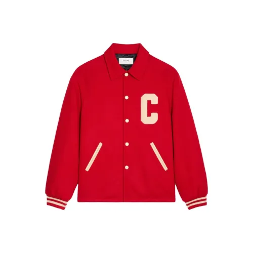 CELINE SS23 Куртки и Пальто Мужской Красный