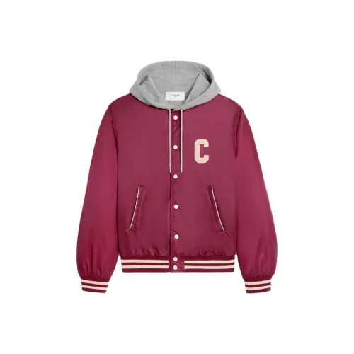 CELINE SS23 Куртки и Пальто Мужской Бордовый