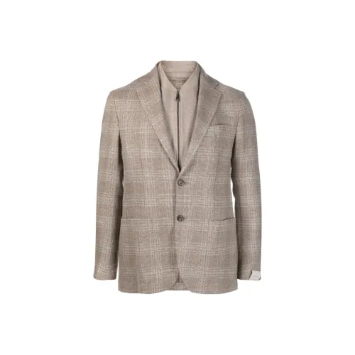 CORNELIANI Бизнес-костюм мужской цвет пшенично-коричневый