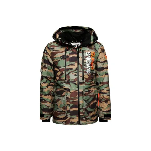 SUPERDRY Куртки и Пальто Мужской Зеленый