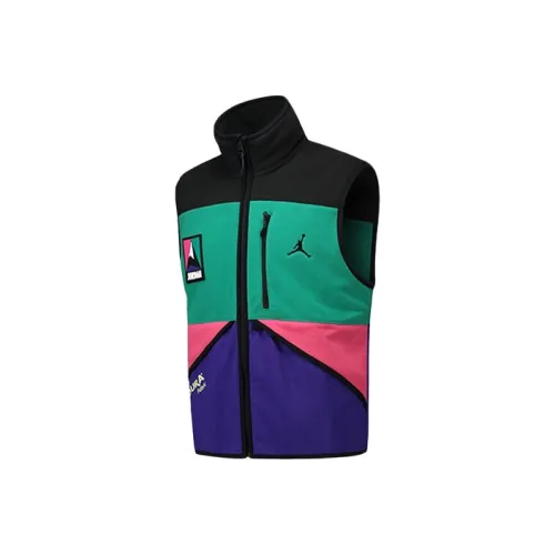 JORDAN Черный Зеленый Фиолетовый Многоцветный Мужские Жилеты