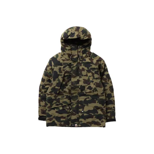 A BATHING APE Куртки и пальто Мужской Армейский зеленый