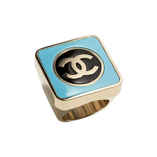 CHANEL Кольца Синие Женские