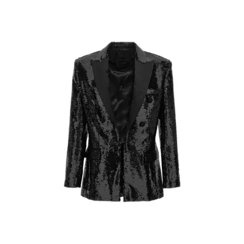 BALMAIN Черные Мужские Деловые Костюмы