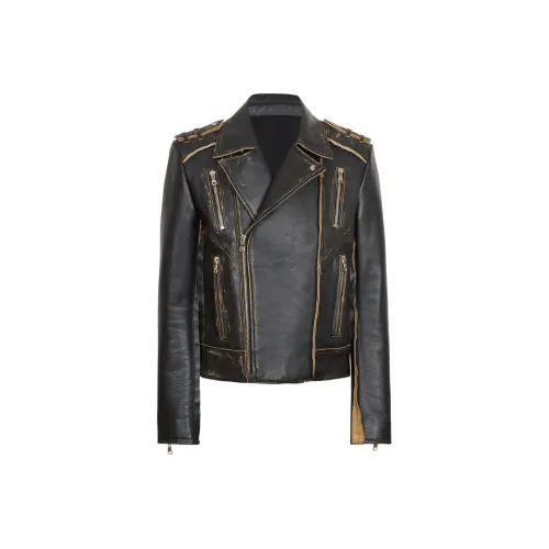 BALMAIN Мужские черные куртки