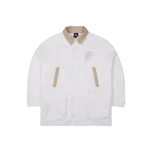 New Era Слоновая кость Унисекс Куртки