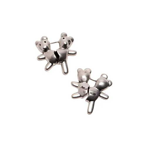 MARC JACOBS Серьги из лата Женские Серебряные