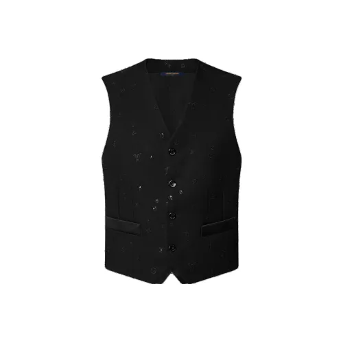 LOUIS VUITTON Мужские черные жилеты