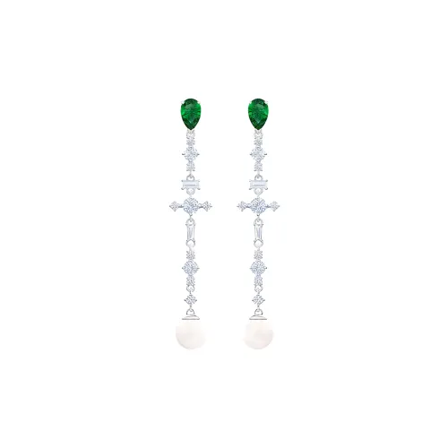 Swarovski Perfection Swarovski Элемент Серьги Серебряные Женские