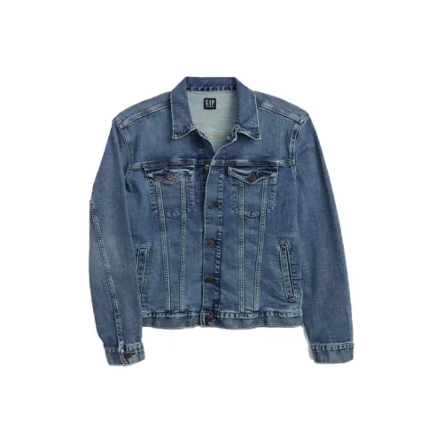 GAP co-brand Синий Мужской Джинсовые куртки