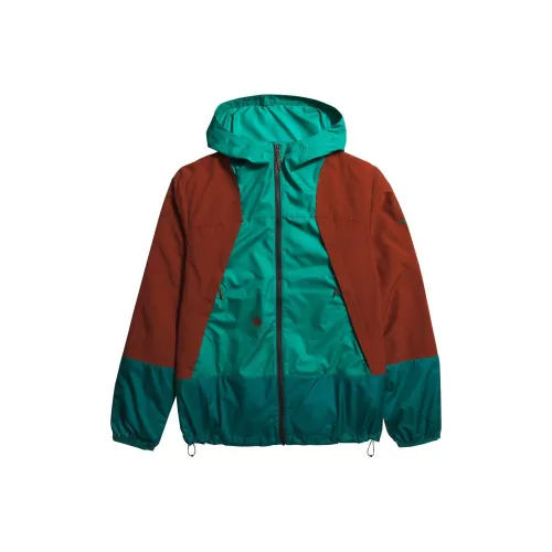 THE NORTH FACE x BEAMS совместная коллекция Trailwear Ветер Свисток Куртка Мужская Куртки и Пальто Мужской Коричневый Зеленый