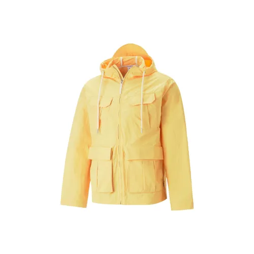PUMA Горчичный зеленый Унисекс Куртки