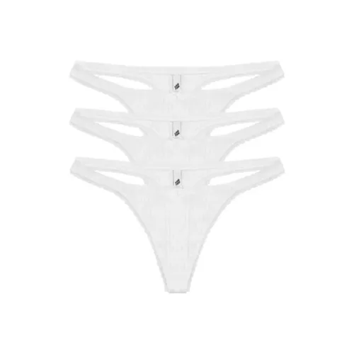 CDLP 3 Pack White Women's String
