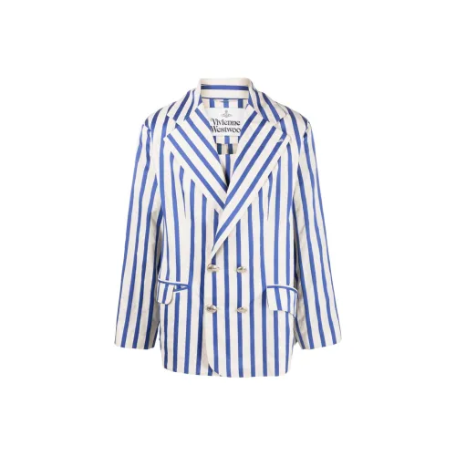 Vivienne Westwood Куртки и Пальто Мужские Синий Белый