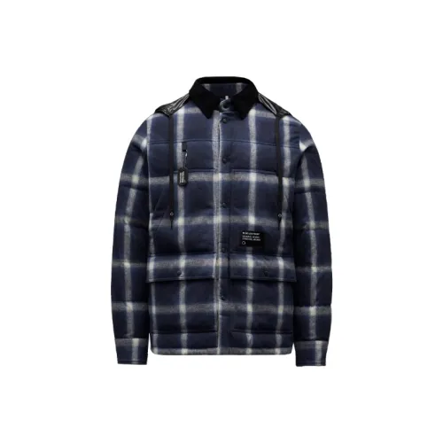 MONCLER GENIUS Пуховик для лыжного спорта Season Мужской Синий