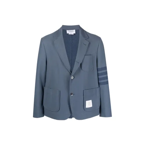 THOM BROWNE Синий Мужской Бизнес-костюмы